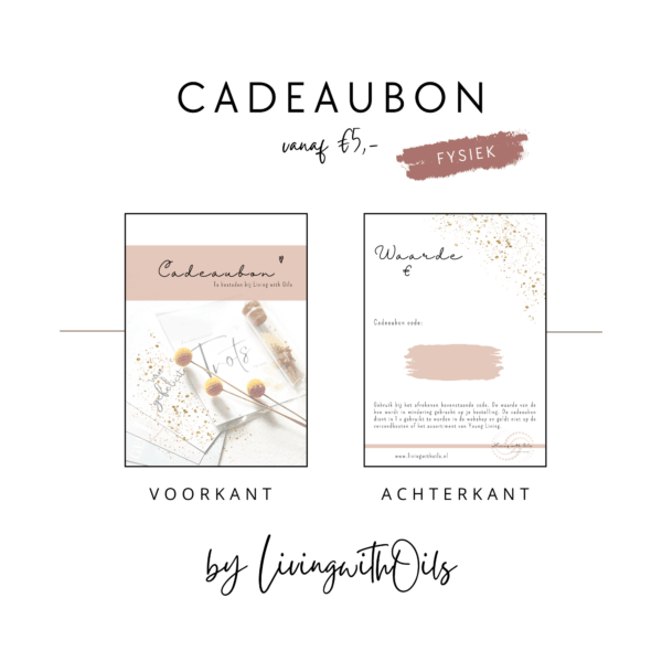 Fysieke cadeaubon