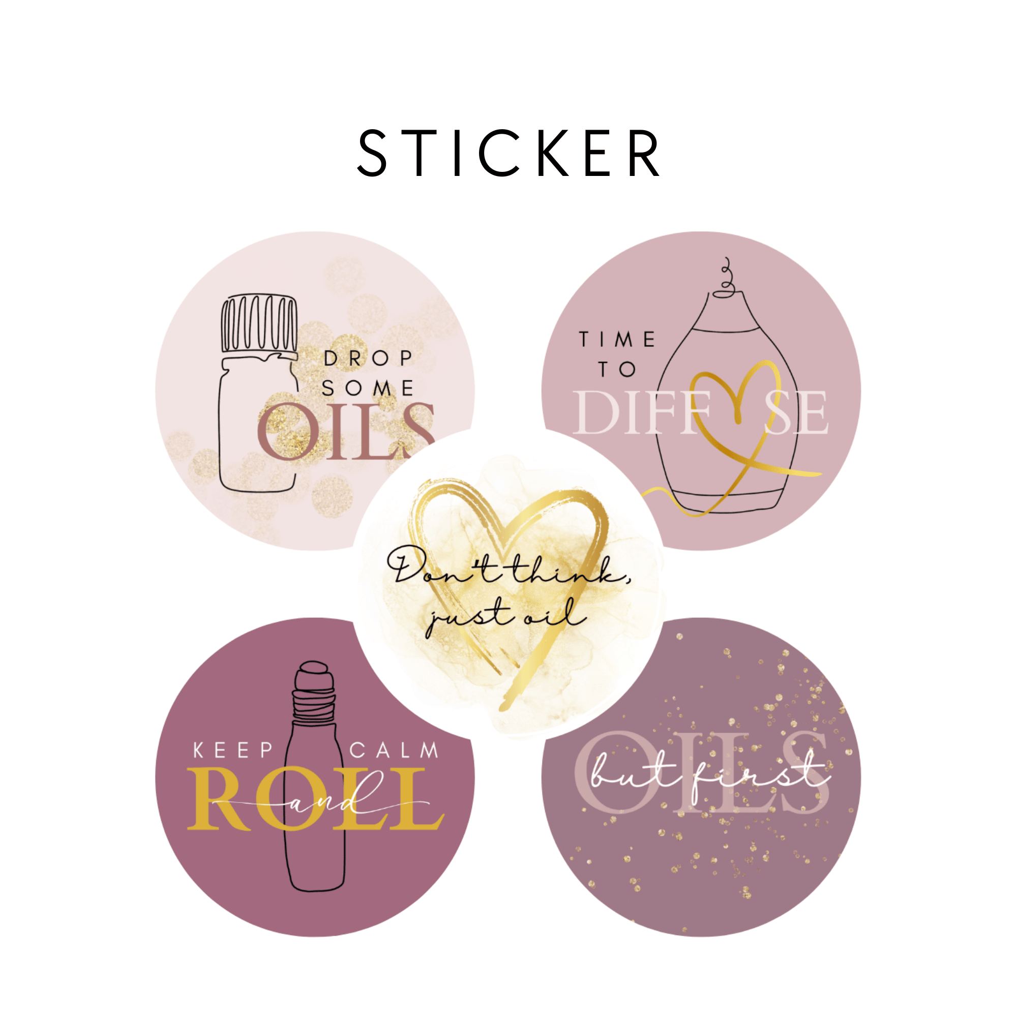 Sticker - Oils